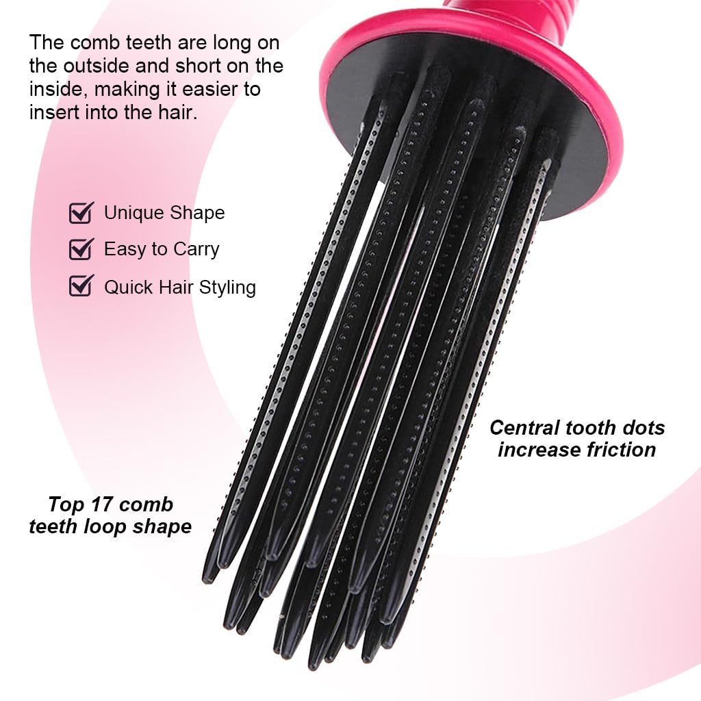 MAYCREATE Curly Hair Styler Tool for Hair Dryer, Rollers for Curling Hair, Curling Roll Comb for Curly Hair, Air Volume Curl Rolling Comb, Anti scalding Curly Hair Styling Tool for Hair Dryer MAYCREATE Curly Hair Styler Tool for Hair Dryer, Rollers for Curling Hair, Curling Roll Comb for Curly Hair, Air Volume Curl Rolling Comb, Anti scalding Curly Hair Styling Tool for Hair Dryer